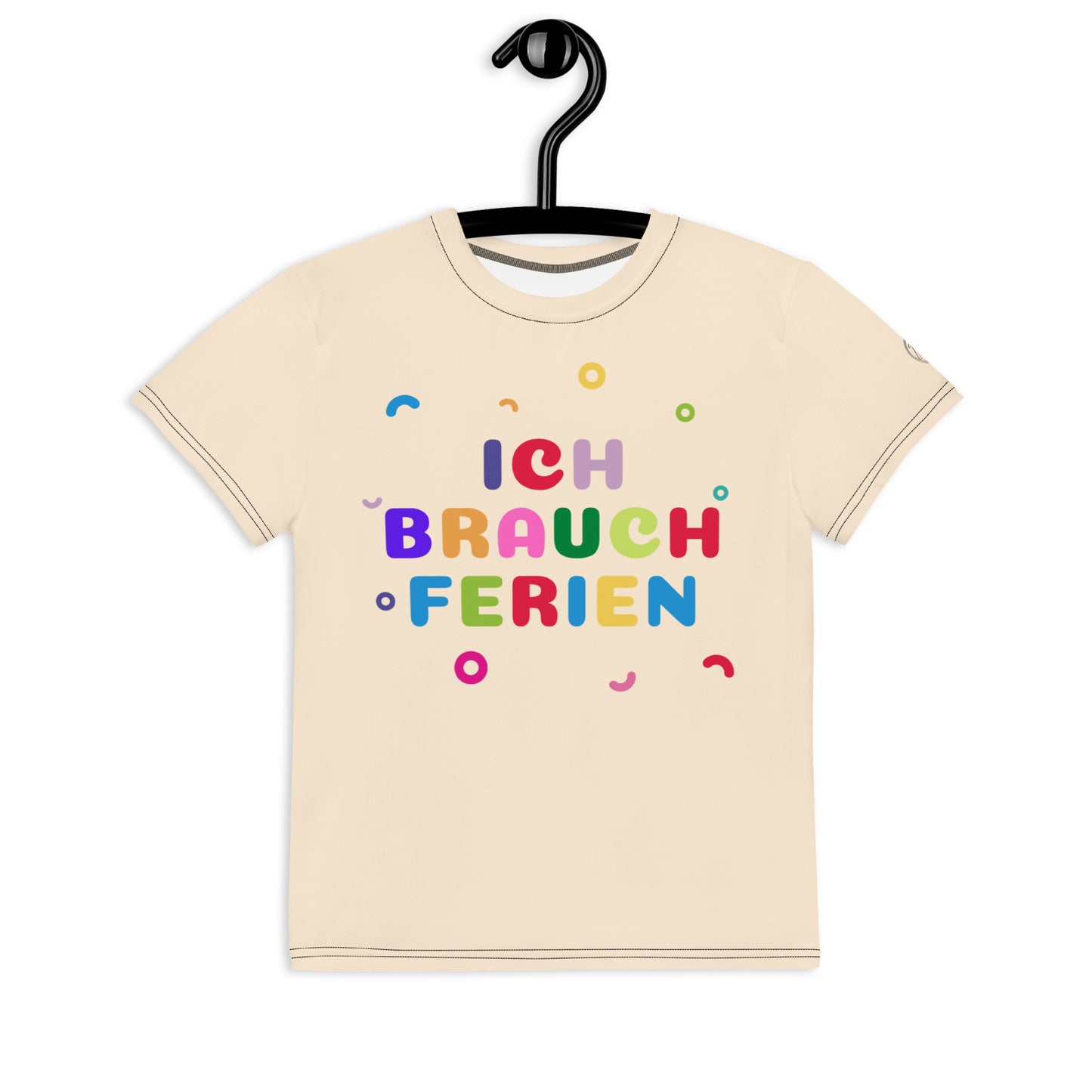 T-Shirt mit Rundhalsausschnitt - ich brauch Ferien
