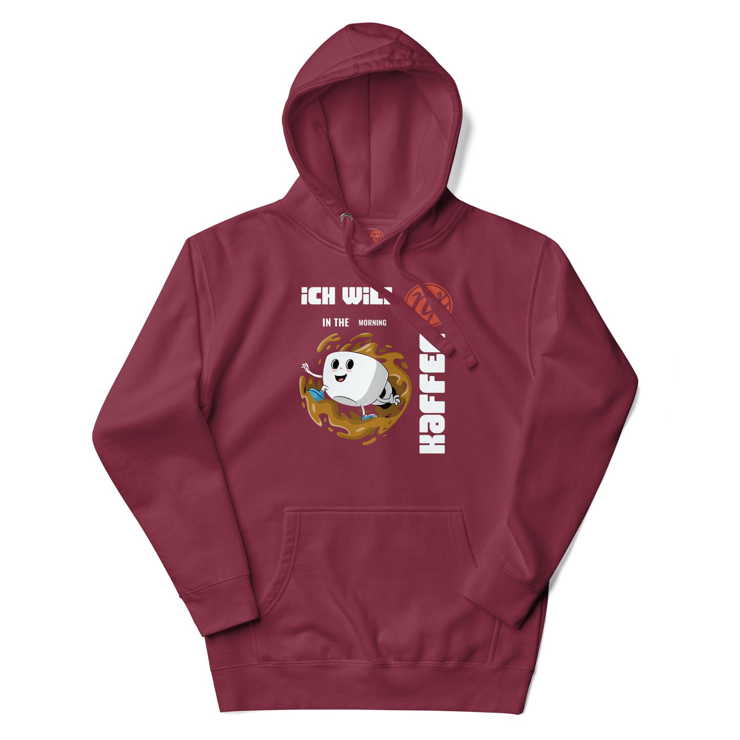 Uni-Kapuzenpullover - ich will Kaffee