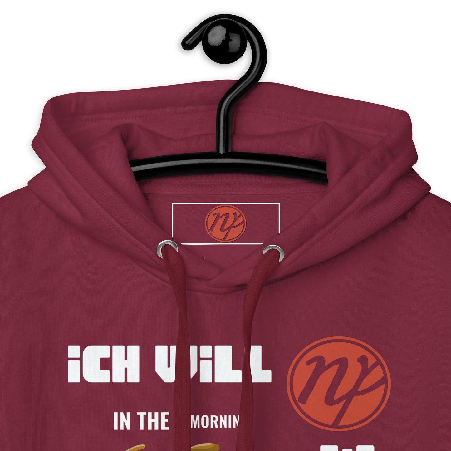 Uni-Kapuzenpullover - ich will Kaffee