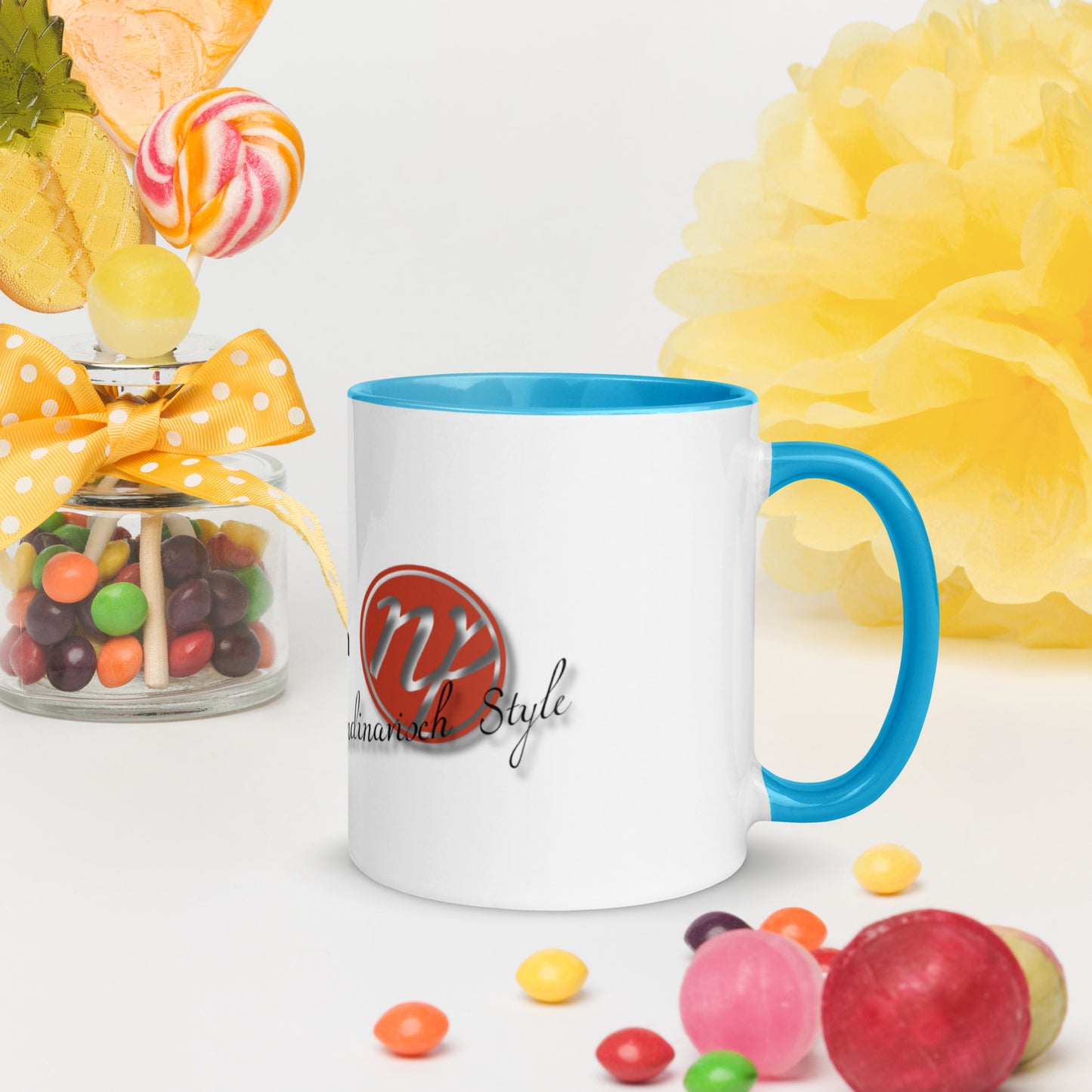 Nostalgia privatim - Tasse mit farbiger Innenseite