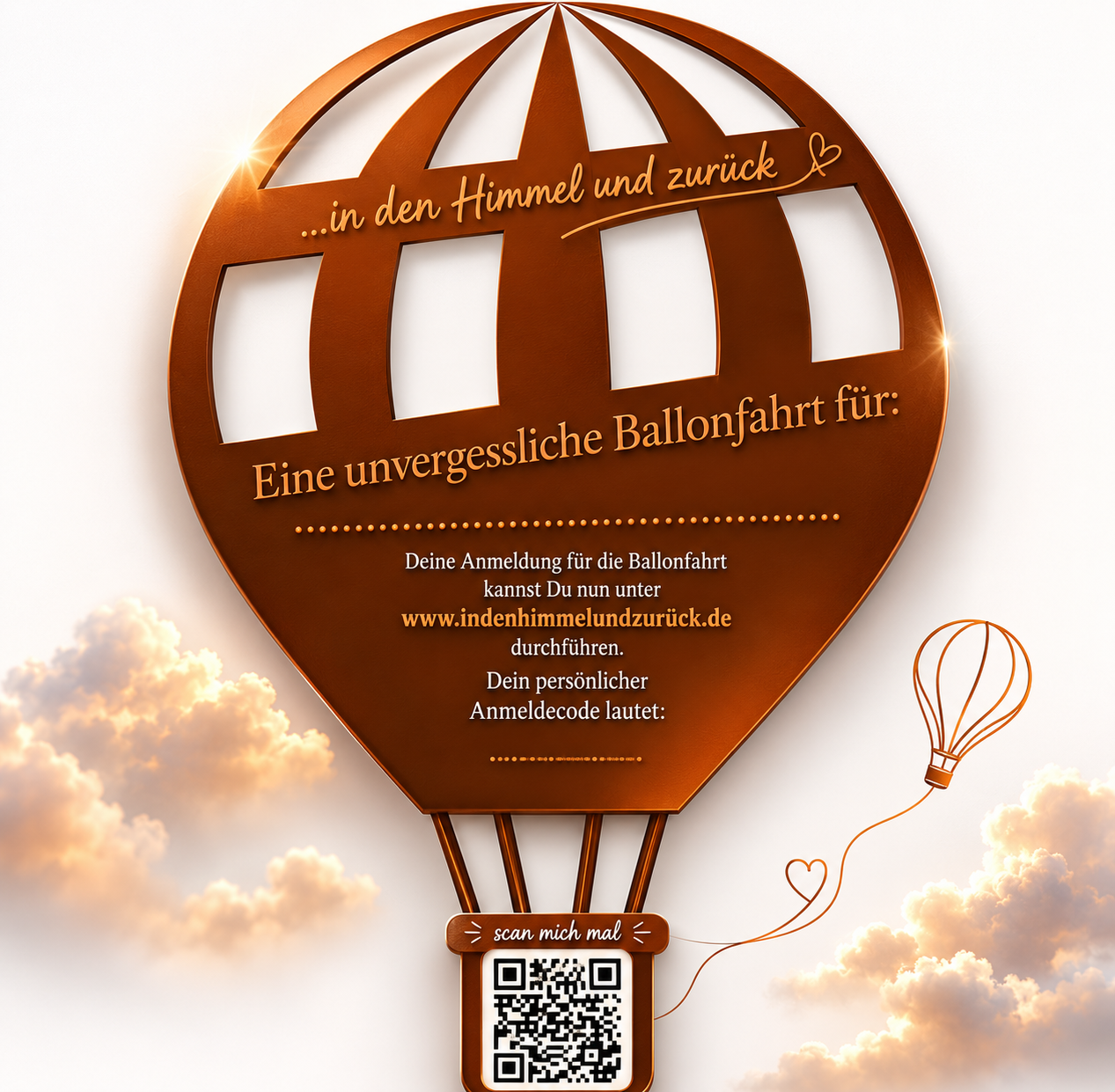 Ballonfahrkarte Nostalgia privatim